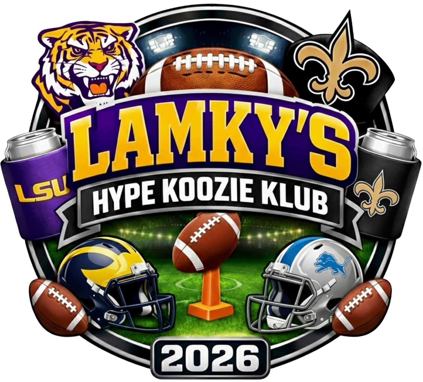 2026 Lamky’s Hype Koozie Klub