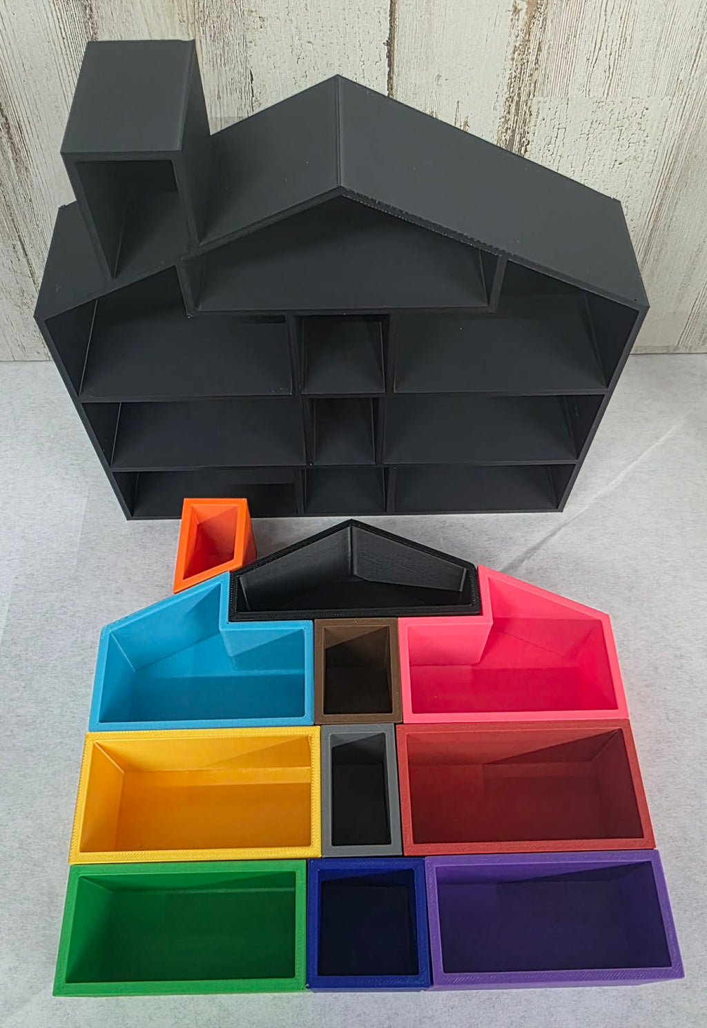 🫶Colorful House – Inspired Display Shelf 🫶