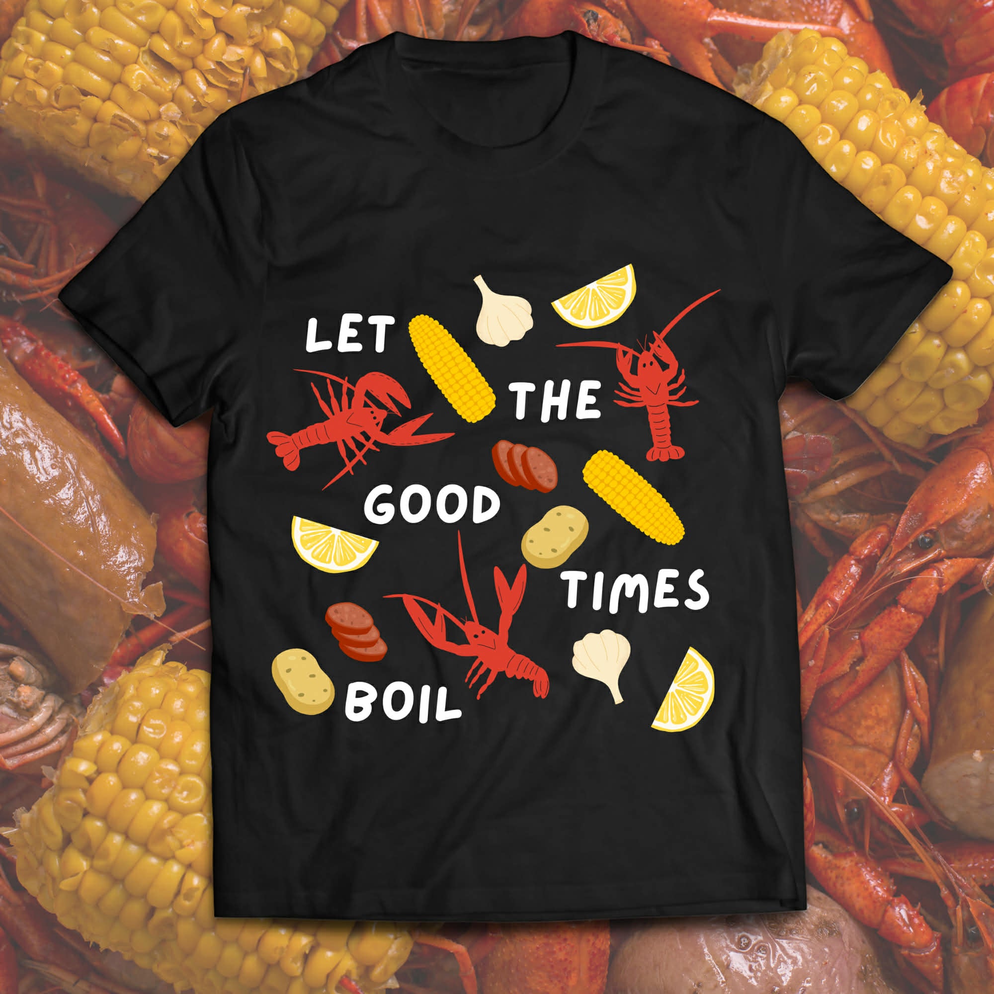 Crawfish Boil Tee