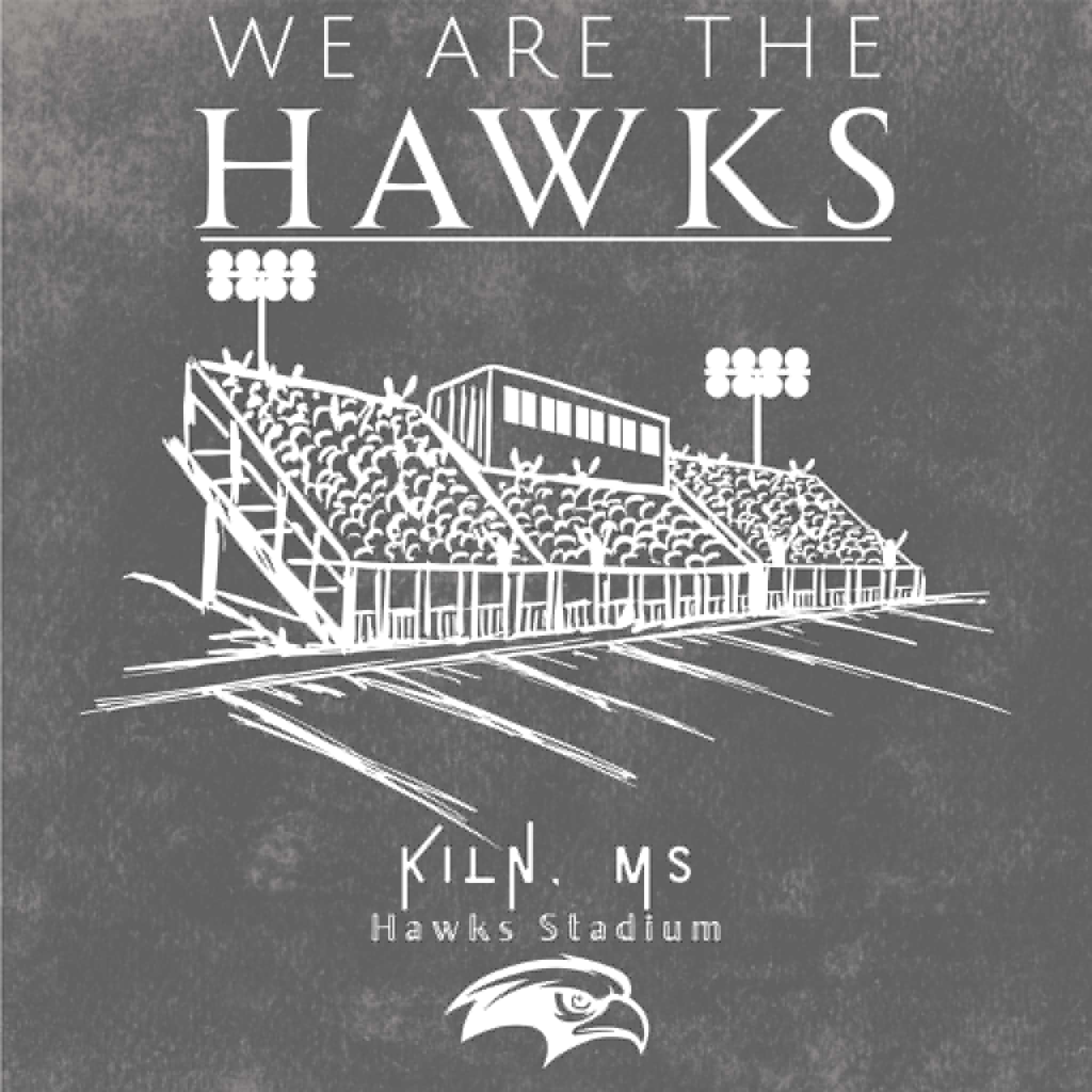 HAWKS Stadium Comfort Colors Tee