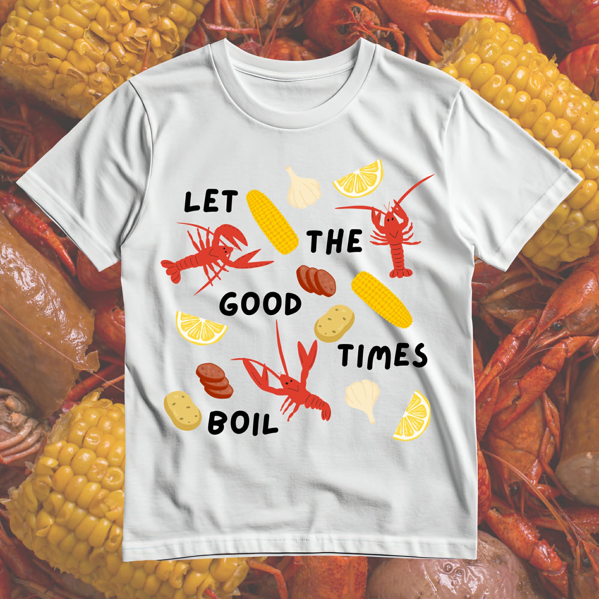 Crawfish Boil Tee