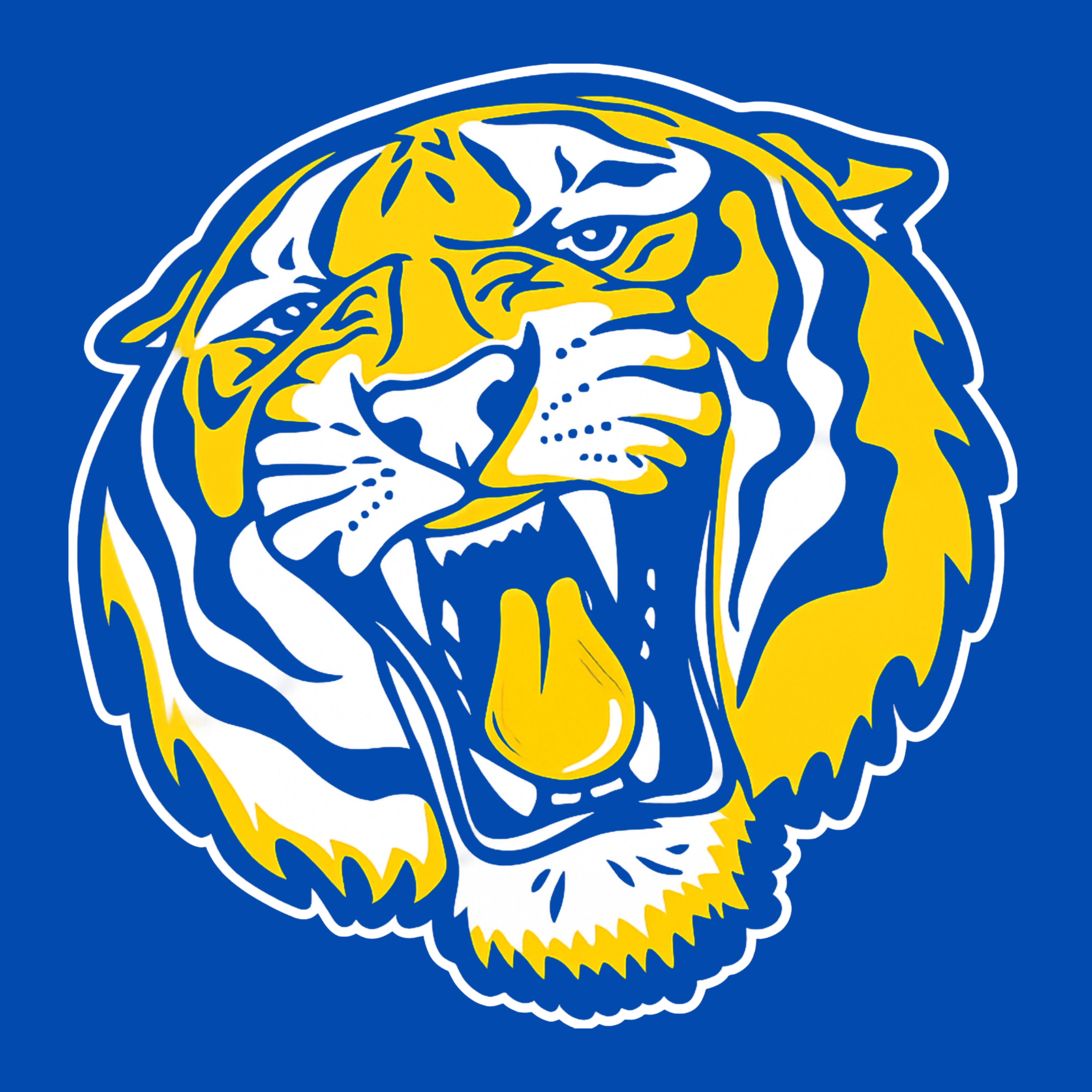 FULL FRONT TIGER HEAD