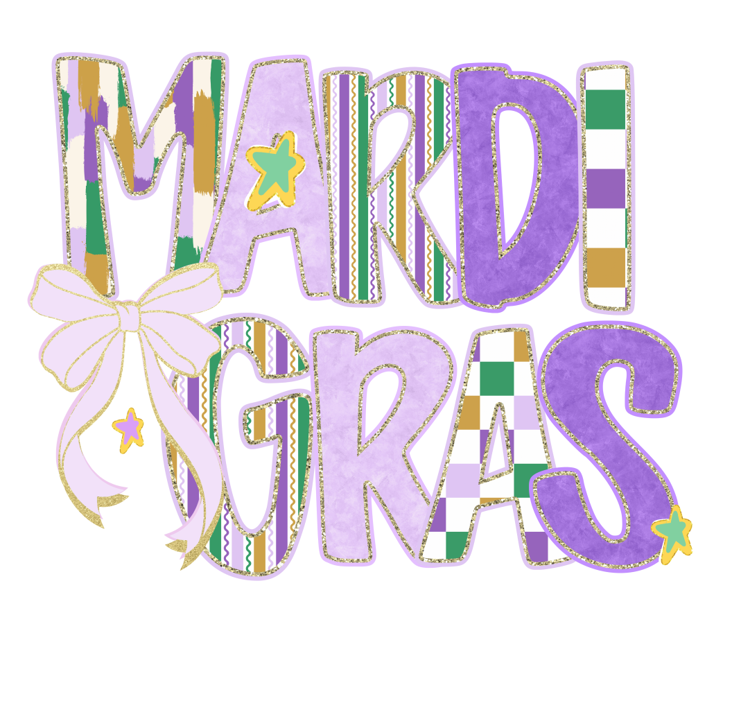 Mardi Gras - Bow