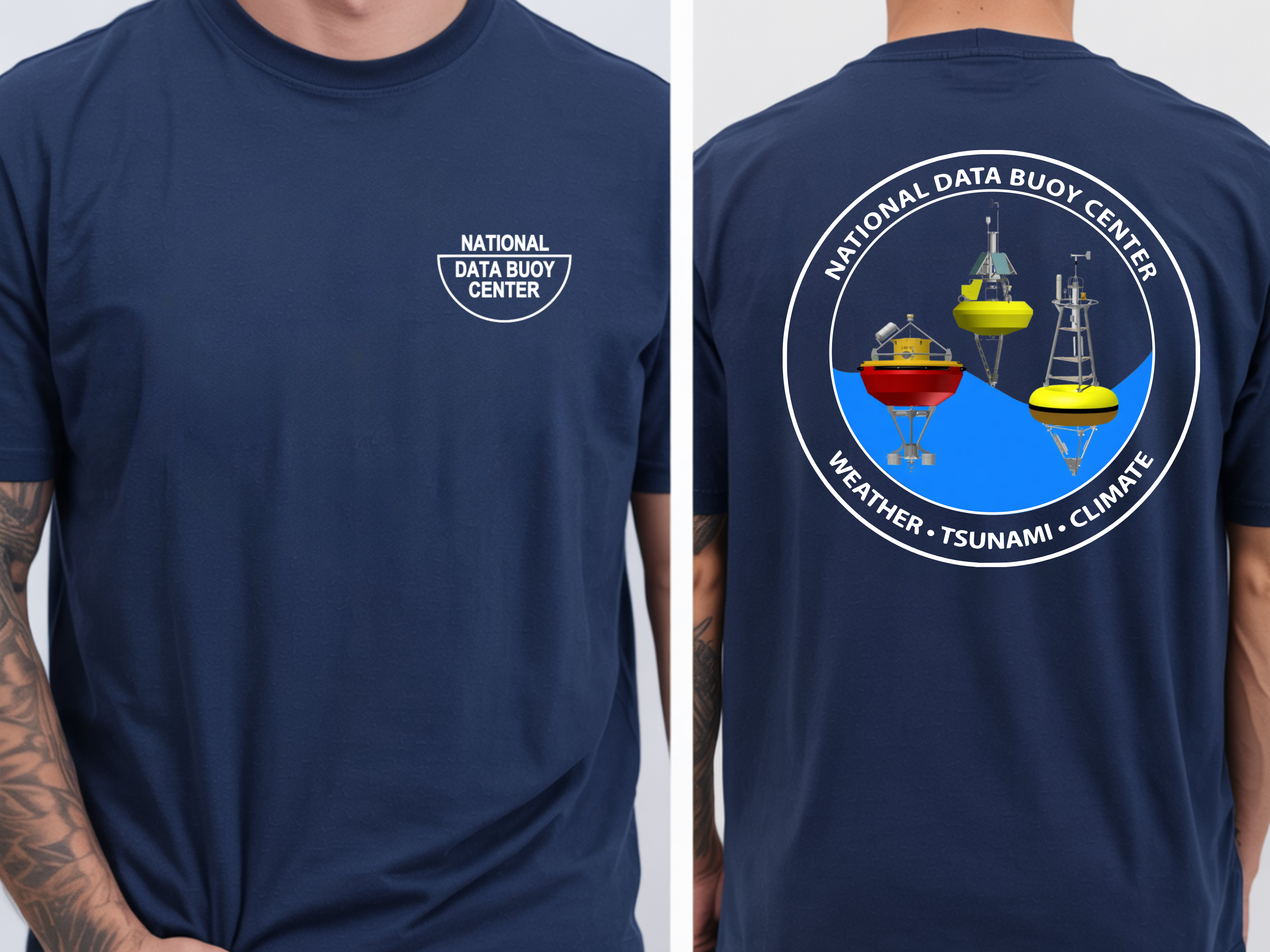 Navy NDBC White Front Logo