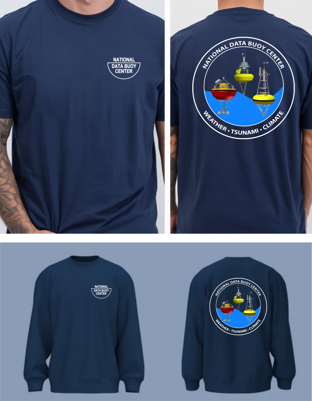 Navy NDBC White Front Logo