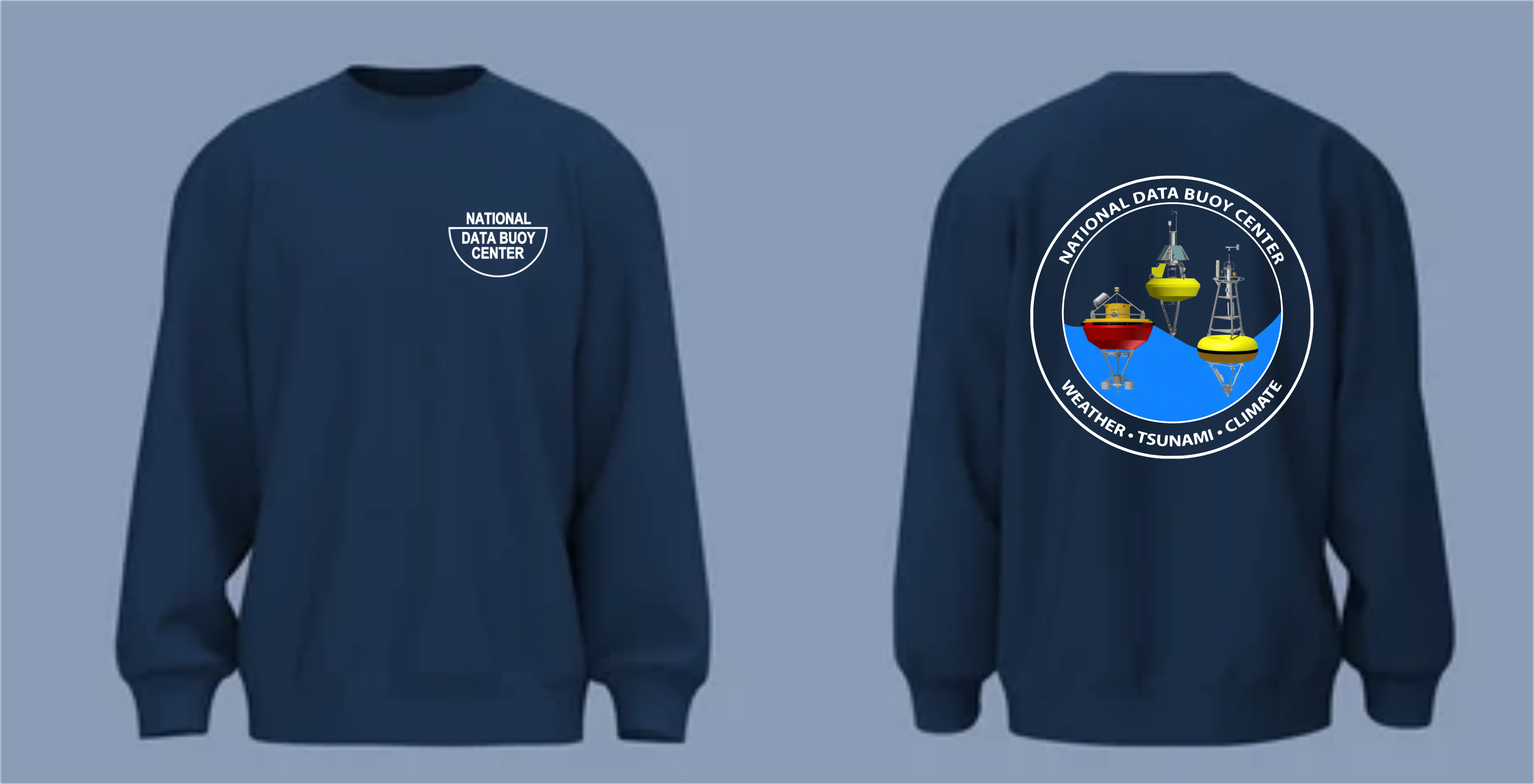 Navy NDBC White Front Logo