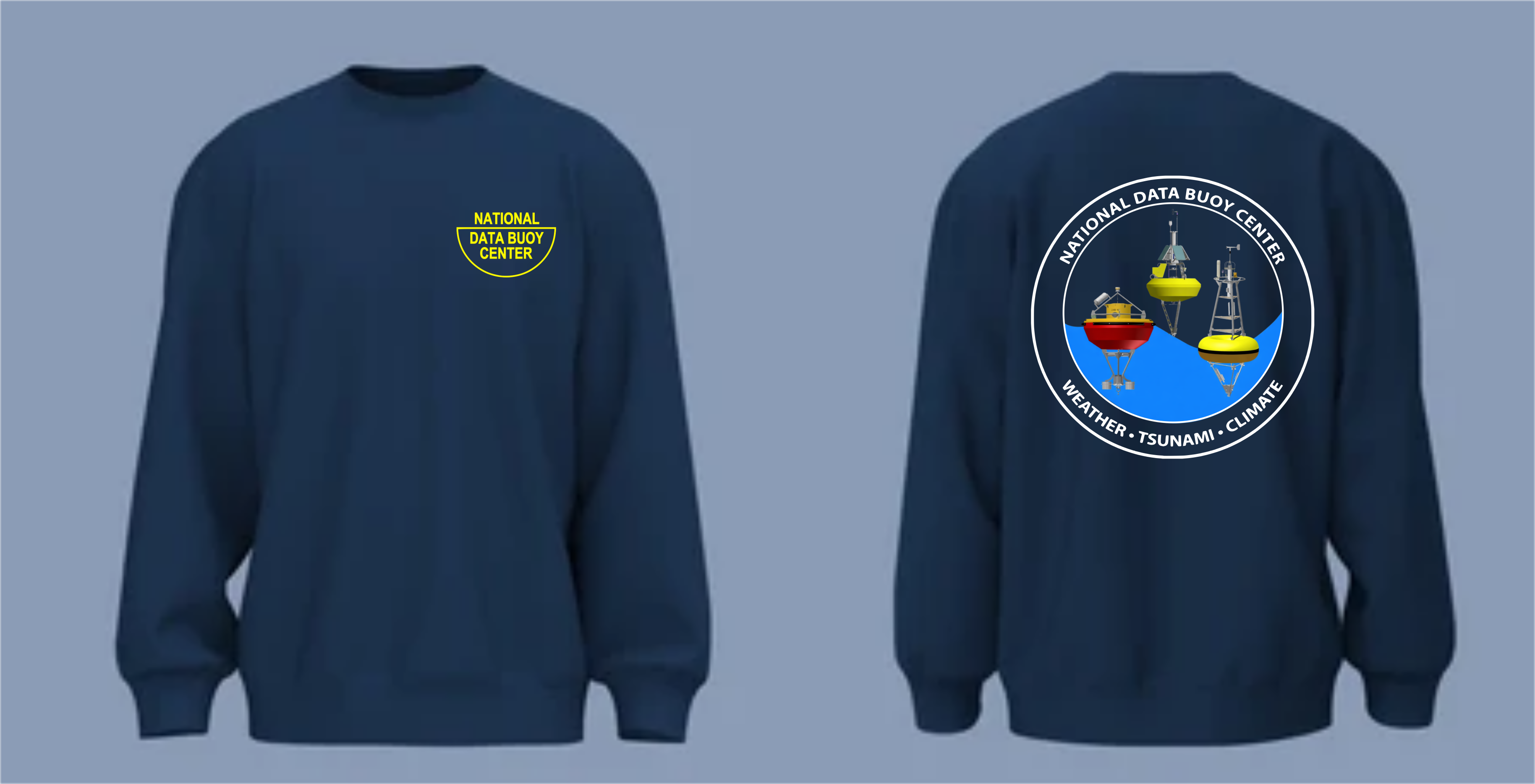 Navy NDBC Yellow Front Logo