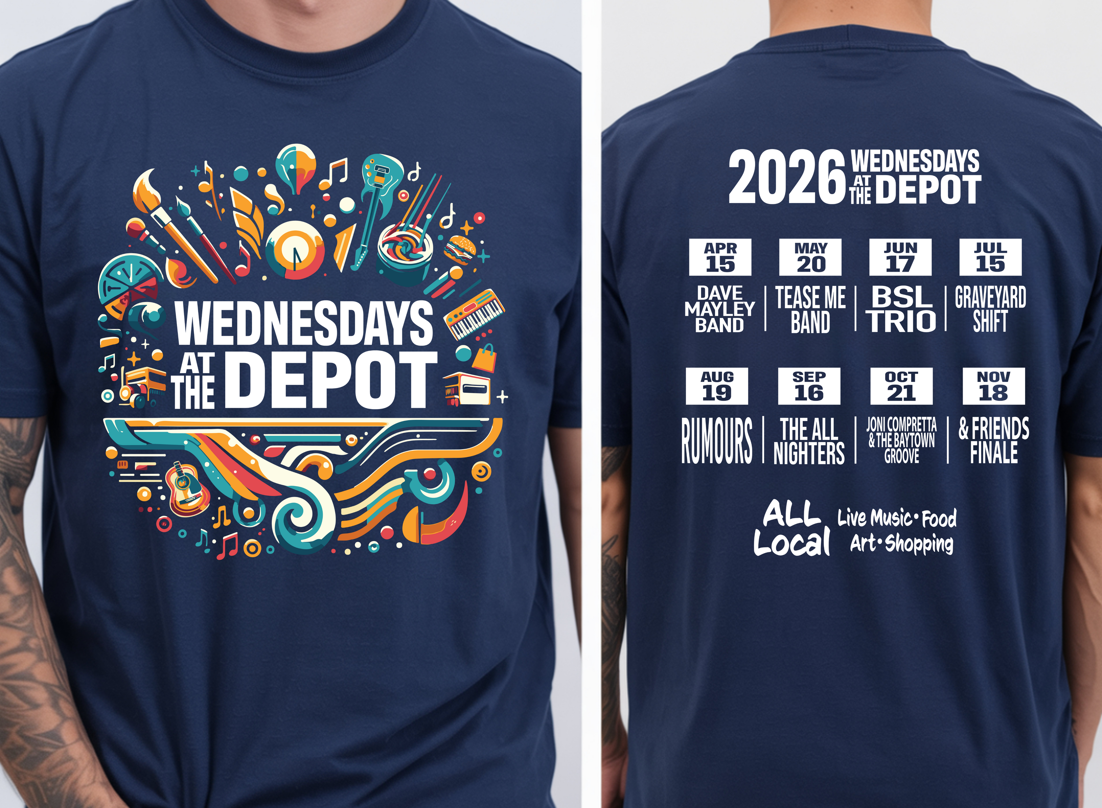 FUNDRAISER for Wednesdays at the Depot